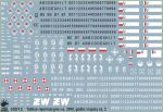 Tablice rejestracyjne wz.2000, godła i napisy eksploatacyjne pojazdów Wojska Polskiego cz.2